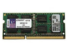 金士顿4GB DDR3 1600（笔记本）